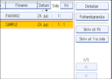 Bild på användarpanelen