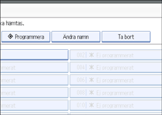 Bild på användarpanelen