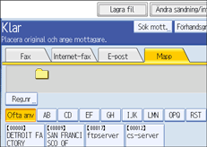 Bild på användarpanelen