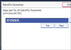 Bild på användarpanelen