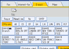 Bild på användarpanelen