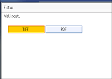 Bild på användarpanelen
