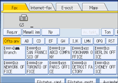 Bild på användarpanelen