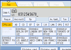 Bild på användarpanelen