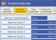 Bild på användarpanelen