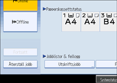Bild på användarpanelen