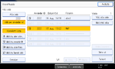 Bild på användarpanelen