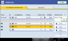 Bild på användarpanelen