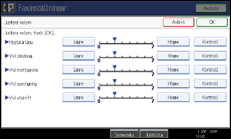 Bild av användarpanelen