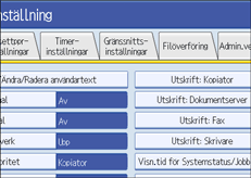 Bild på användarpanelen