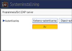 Bild på användarpanelen