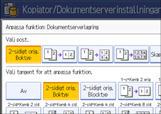 Bild på användarpanelen