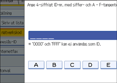 Bild på användarpanelen