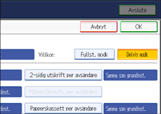 Bild på användarpanelen