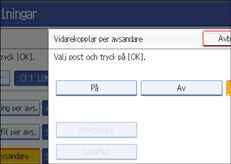 Bild på användarpanelen
