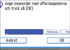 Bild på användarpanelen