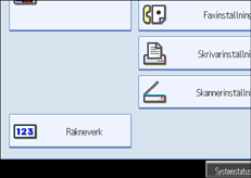 Bild på användarpanelen