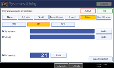 Bild på användarpanelen