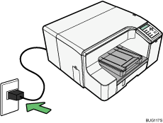 power cord illustration