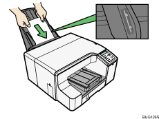 bypass tray illustration