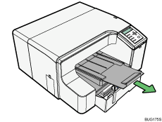 Output ramp extension illustration