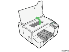printer body illustration