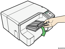 output ramp illustration