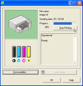 Driver screen illustration