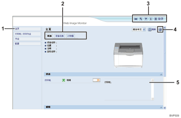 已编号的Web浏览器屏幕插图