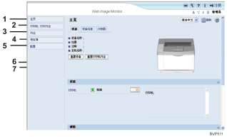 已编号的Web浏览器屏幕插图