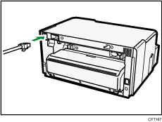 Ethernet port illustration