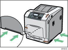 Illustration de l'imprimante