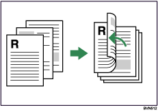 Abbildung Duplex (Bindung links)