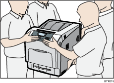 Illustrazione della stampante