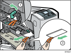 Illustrazione della stampante