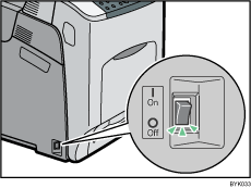 Illustrazione della stampante