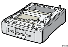 Illustrazione dell'unità vassoio carta