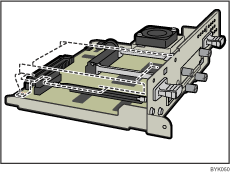 Illustrazione della scheda controller