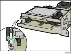 Illustrazione della scheda controller