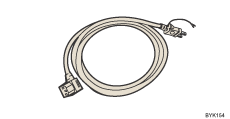 иллюстрация кабеля электропитания