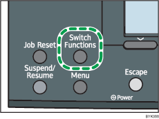 Switch functions key illustration