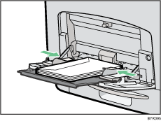 Bypass tray illustration