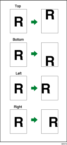 Illustration of Adjust Print Position