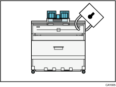 Illustration of administrating the machine/protecting documents