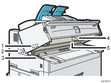 Main unit illustration numbered callout illustration