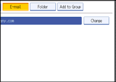 Operation panel screen illustration