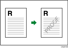 Illustration of watermark