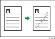 Illustration of watermark