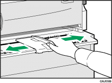 Bypass tray illustration