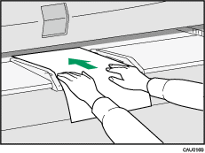 Bypass tray illustration